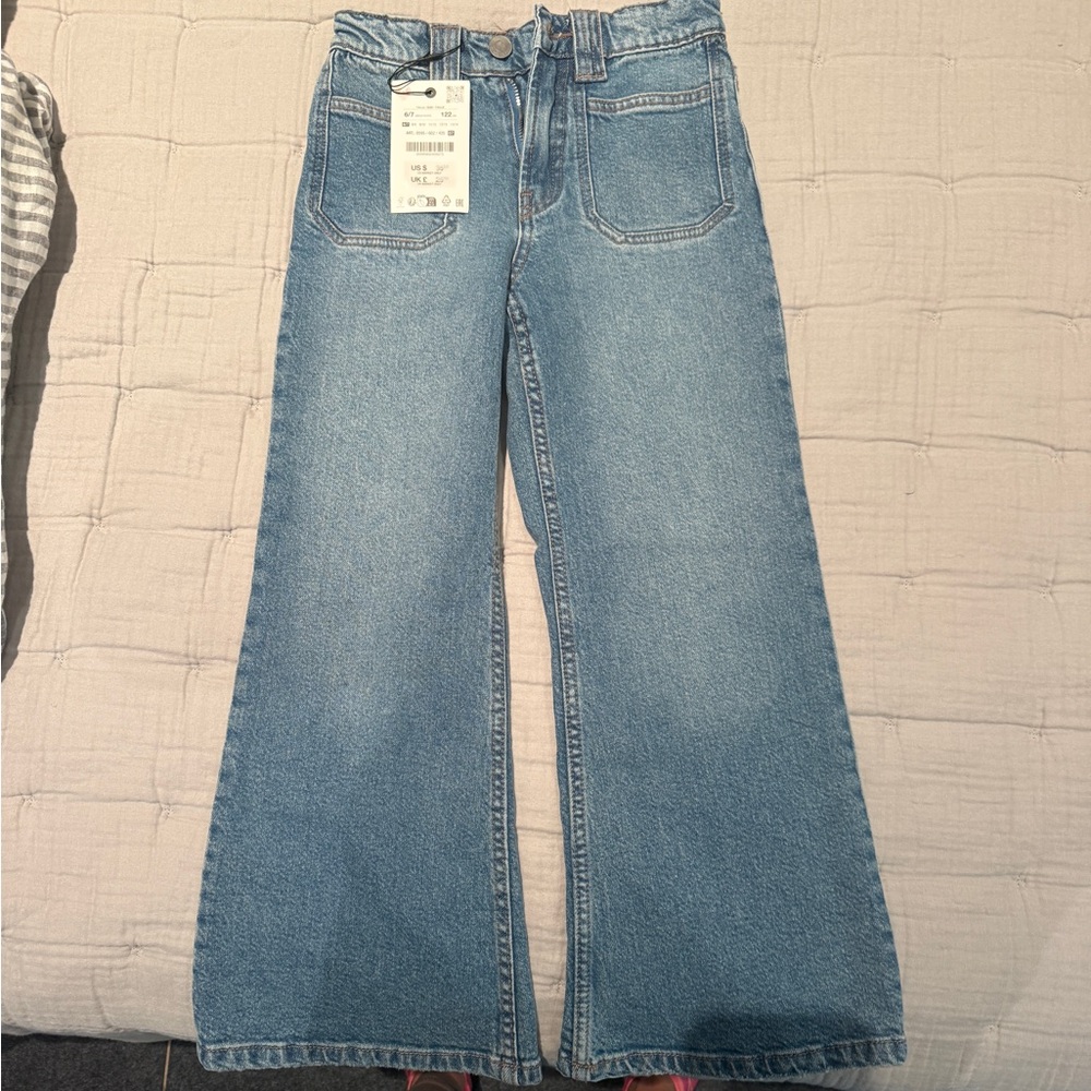 Zara Girls Flair Fit Denim Jeans